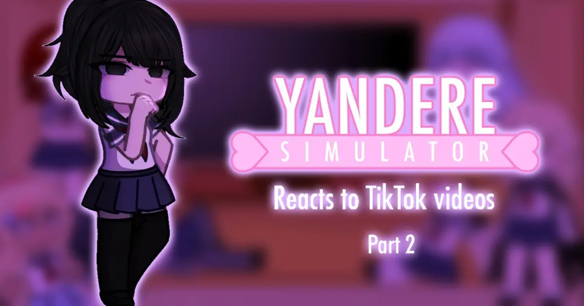 Yandere Simulator reacts || Gacha Club X Yandere Simulator || Part 2/2 ||  Credits in description || - Bilibili