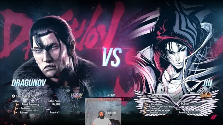 Tekken 8 ranked set with my Dragunov vs this aggressive Jin player