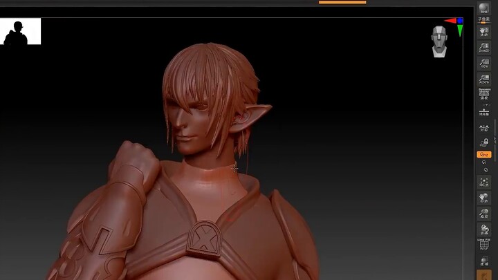 [ff14] Homemade Olshefang figure model, why it should be done in 5.0, and why it is almost 6.0, cont