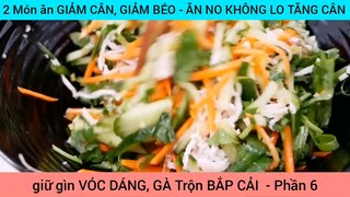 các món ăn làm giảm cân giữ vóc dáng đẹp da trộn bắp cải #6