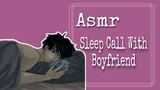 ASMR (ENG/INDO SUBS) Sleep Call With Boyfriend [Japanese Audio]