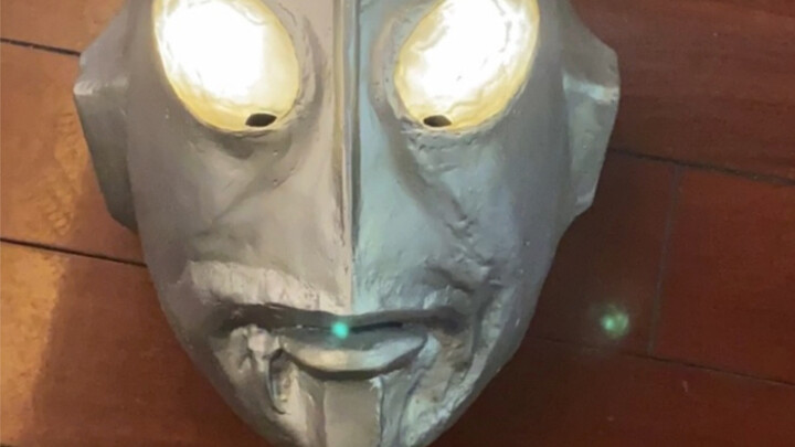 The original Ultraman A-face sulfuric acid face one-to-one prop helmet replica