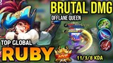RUBY BEST BUILD 2022 | TOP GLOBAL RUBY GAMEPLAY | MOBILE LEGENDS✓