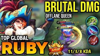 RUBY BEST BUILD 2022 | TOP GLOBAL RUBY GAMEPLAY | MOBILE LEGENDS✓