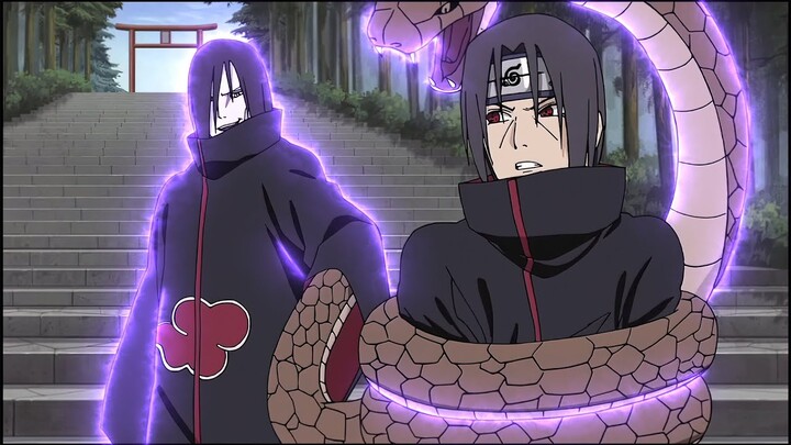 Orochimaru decided to take possession of Itachi's body after he joined Akatsuki, English Dubbed