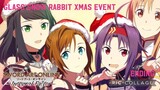 Sword Art Online Integral Factor: Glass Snow Rabbit Xmas Event Ending