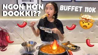 NGON HƠN DOOKKI?!! ĐI ĂN BUFFET LẨU TOKBOKKI 110K