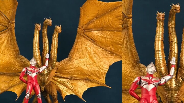 เรื่องใหญ่! ไม่ถึง 500! Golden Ray Ghidorah King Ghidorah แรงโน้มถ่วง Ray รุ่น Godzilla Haiya ของเล่