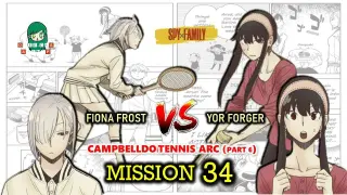 SPY x FAMILY CHAPTER 34 (Campbelldon Tennis Arc Part 5) | Tagalog Review