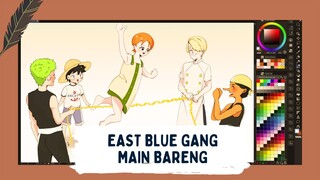 [One Piece] Bermain di Luar Bersama Kawan Uhuyy