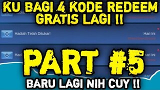 KODE REDEEM ML 2020 TERBARU HARI INI | TAG: DIAMOND, SKIN, GRATIS, MOBILE LEGEND, MOBILE LEGENDS #5