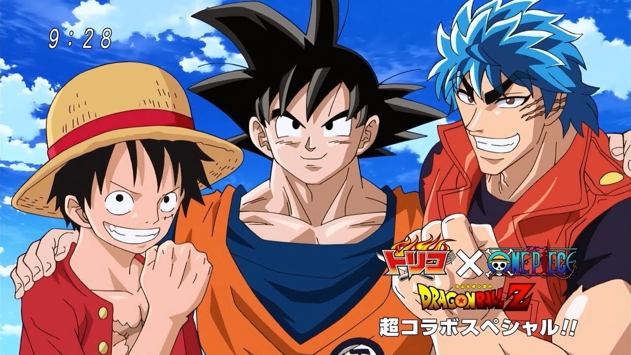 The Dream 9 Toriko & One Piece & Dragon Ball Z Super Colaboracion Especial