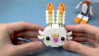 Gunakan set LEGO untuk membuat Pokémon: Flame Rabbit [4 dalam set]