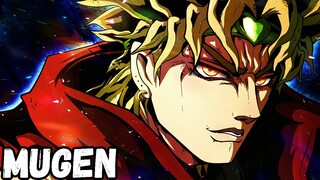 DIO VAMPIRO!!! TESTEI O CHAR ATUALIZADO DO DIO DA PARTE 1 NO MUGEN