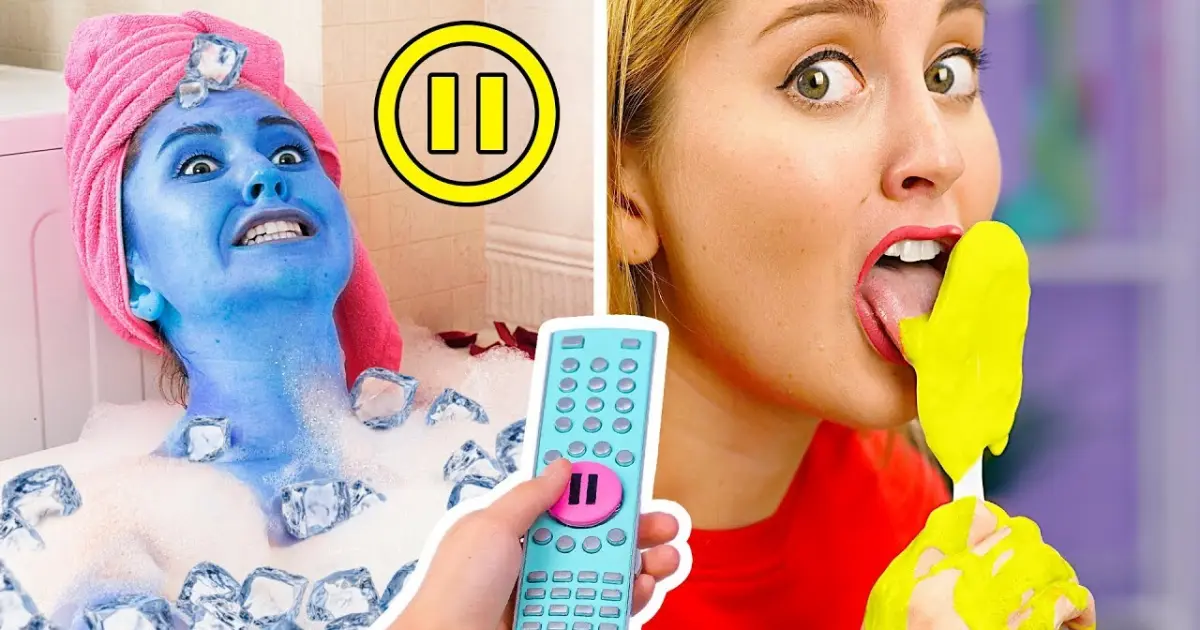 BEST PAUSE CHALLENGE! Funny Pranks! || Pause Challenge For 24 Hours by 123 GO! Challenge - Bilibili BEST PAUSE CHALLENGE! Funny Pranks! || Pause Challenge For 24 Hours by 123 GO! Challenge - Bilibili