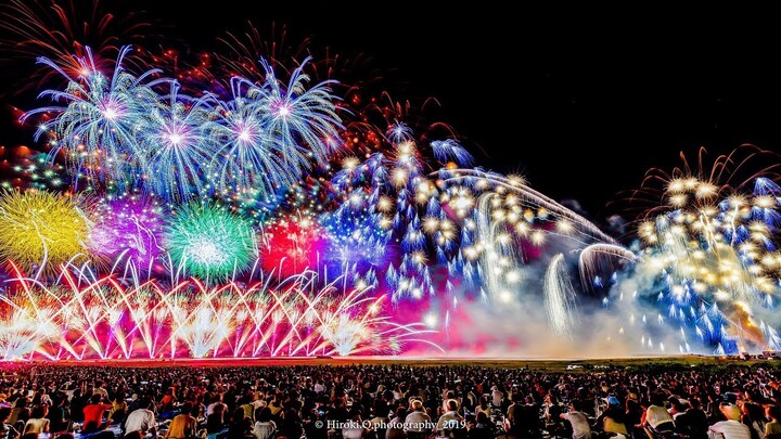 柏崎花火 2019 市民一同 Kashiwazaki Fireworks Niigata Japan
