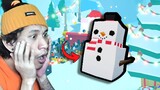 Huge Snowman Unlocked At Hold Up Sa Trading Plaza In Pet Simulator X | Roblox