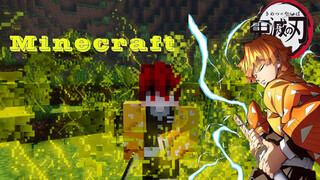 [Minecraft x Demon Slayer] Mainkan Minecraft dengan karakter Demon Slayer