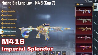New M416 Imperial Splendor Upgrade Lv8 Crate Opening Pubg Mobile ｜New Lucky Spin M416 Pubg Mobile