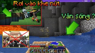 Top 5 Khoảng Khắc Người Chơi Có Nhân Phẩm Cao Tầm Vũ Trụ Trong Minecraft ???