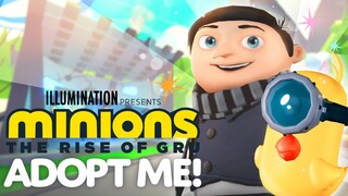 Adopt Me X Minions: The Rise of Gru Update! 🥚 NEW ZODIAC MINION CHICK! 😈