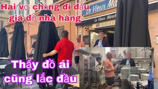 Bán đấu giá thiết bị nhà hàng ở Pháp/săn đồ giá rẻ thấy ai cũng lắc đầu/cuộc sống pháp/nghề nhà hàng