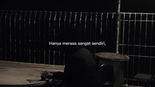 terkadang kesendirian itu sangat lah pedih 😔