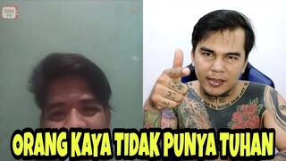 Semakin kaya & pintar tidak akan percaya Tuhan || Prank Ome TV