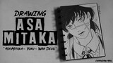 Speed Drawing Anime - Drawing Asa Mitaka (War Devil) from Chainsaw Man | YoruArt (Menggambar Anime)