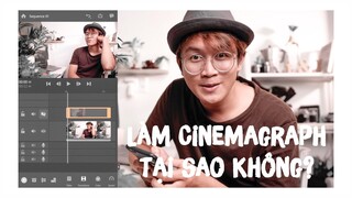 LÀM CINEMAGRAPH, HÌNH ĐỘNG LẶP VĨNH VIỄN | #mvcthinh | Tips and Tricks