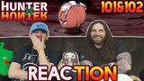 IKALGO TO THE RESCUE!! | Hunter x Hunter Episode 101 & 102 REACTION!!