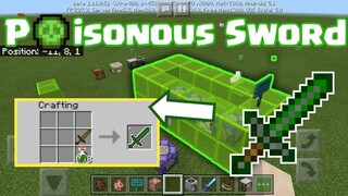 How to make a Poison Sword in Minecraft using Command block