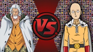 Rayleigh Vs Saitama Anime Stardust Mugen Battle Fight