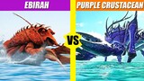 Ebirah vs Purple Crustacean (Sea Beast) | SPORE