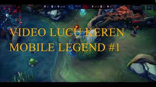 KEREN VIDEO LUCU MOBILE LEGEND #1