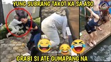Yung subrang takot ka sa aso' gumapang na 😂🤪| Pinoy Memes, Pinoy Kalokohan, Funny videos compilation