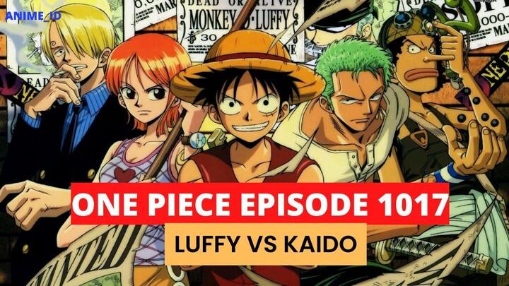 one piece episode 1017 - luffy vs kaido