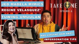 NAG LIPSYNC DAW AKO?! | JED MADELA MIMICS REGINE VELAQUEZ' TUWING UMUULAN | IMPERSONATION TIPS!