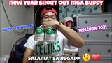 new year shout out mga buddy | salamat sa mga suporta niyo