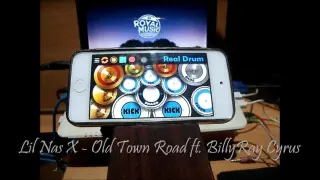 Lil Nas X ft. Billy Ray Cyrus - Old Town Road (Real Drum App Covers by Raymund)