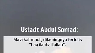 kenapa di kening malaikat maut tertulis.                    "laa ilahaillallah?"