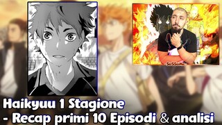 HAIKYUU STAGIONE 1 - RECAP primi 10 Episodi & Analisi