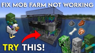 Fix Mob Farm Stop Working in Minecraft 1.19