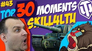 #43 skill4ltu & Type 4 Heavy TOP 30 Funny Moments | Best Twitch Clips | World of Tanks