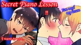 【BL Anime】My piano teacher who's overly strict suddenly kissed me.【Yaoi】