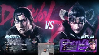 Tekken 8 ranked match with my Dragunov vs this annoying Devil Jin player