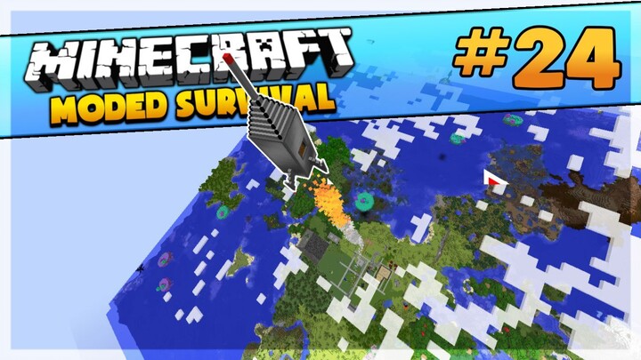 LIFT OFF TO THE MOON!- Minecraft: Modded Survival Part - 24 (Filipino/Tagalog)