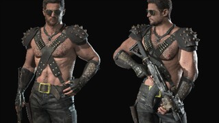 [Resident Evil 8 Village] Chris 5th generation ชุดนักรบ MOD แสดง คุณชอบลุง Ke แบบนี้ไหม