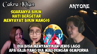 MENGGETARKAN HATI, MENYAYAT BIKIN MENANGIS || CAKRA KHAN REACTION || ANYONE (DEMI LOVETO)