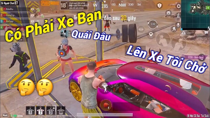 PUBG Mobile | Mặc Đồ Rách Trà Trộn - Gặp Đồng Đội Đi Chôm Siêu Xe Địch Vì Chưa Đi Bao Giờ…